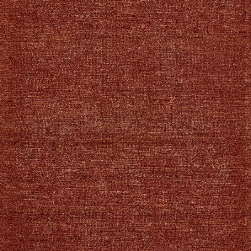 Tapis en laine Okilo Rust Loop | Tapis artisanal uni, moderne et minimaliste