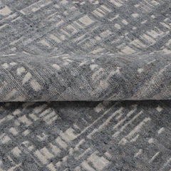 Tapis Anatolie Oushak en laine noué à la main bleu