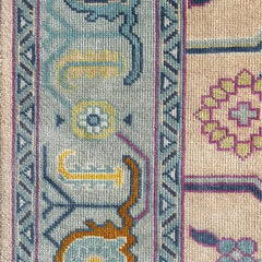 Anatolia Oushak Hand Knotted Wool Rug Beige