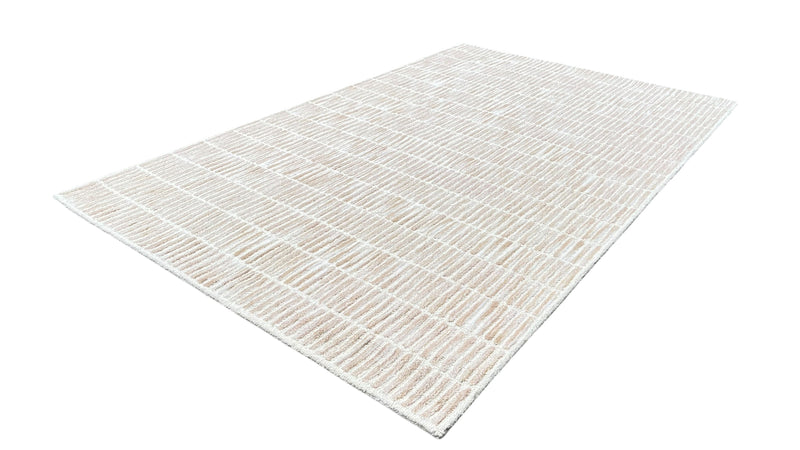 Capitola Hand Tufted Wool Rug | Sand Beige Textured Area Rug | Modern Minimalist Carpet