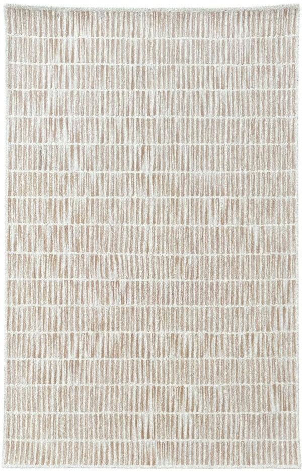 Capitola Hand Tufted Wool Rug | Sand Beige Textured Area Rug | Modern Minimalist Carpet