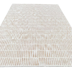 Capitola Hand Tufted Wool Rug | Sand Beige Textured Area Rug | Modern Minimalist Carpet