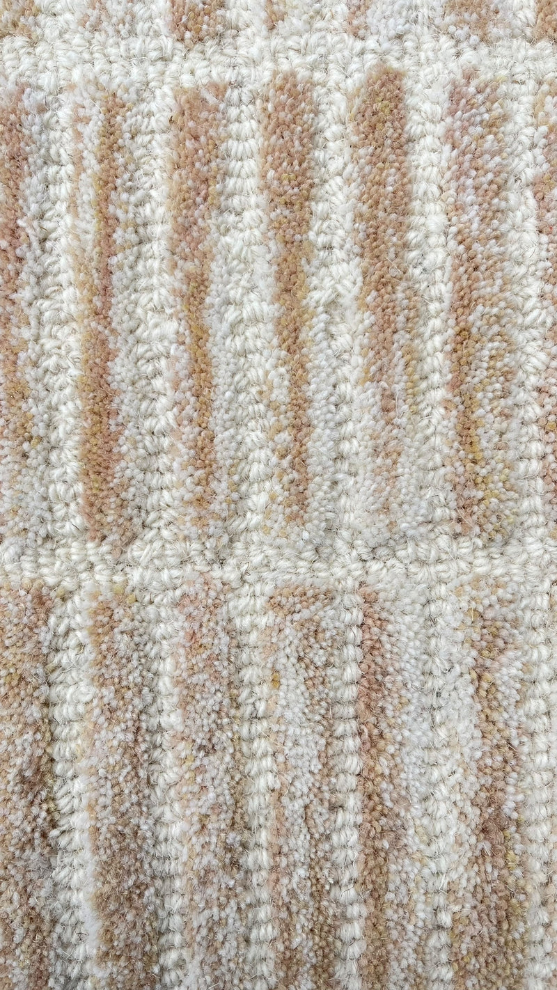 Capitola Hand Tufted Wool Rug | Sand Beige Textured Area Rug | Modern Minimalist Carpet