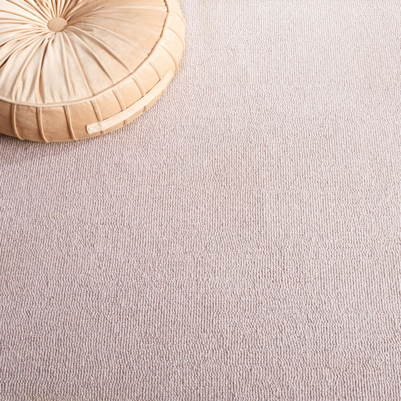 Pebble Border Hand-Tufted Wool & Viscose Rug | Blush Beige Textured Modern Area Rug