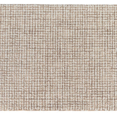Siena Tan & Ivory Hand-Tufted Wool Rug | Textured Loop Pile Geometric Area Rug