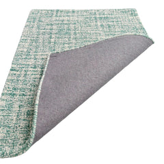 Sage Green Hand Tufted Wool Rug, Textured Modern Area Rug, Contemporary Neutral Carpet