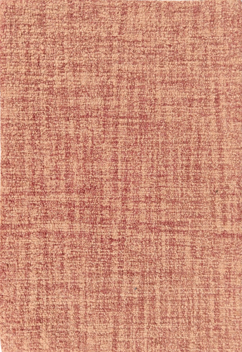 Terracotta Loop Wool Area Rug | Hand-Tufted Textured Solid Modern Carpet