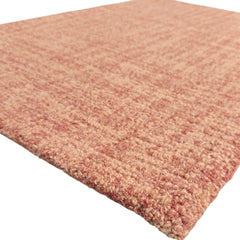 Terracotta Loop Wool Area Rug | Hand-Tufted Textured Solid Modern Carpet