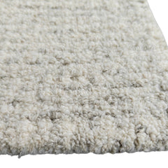 Siena Ivory High Loop Wool Rug | Hand-Tufted Textured Modern Area Rug