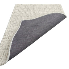 Siena Ivory High Loop Wool Rug | Hand-Tufted Textured Modern Area Rug