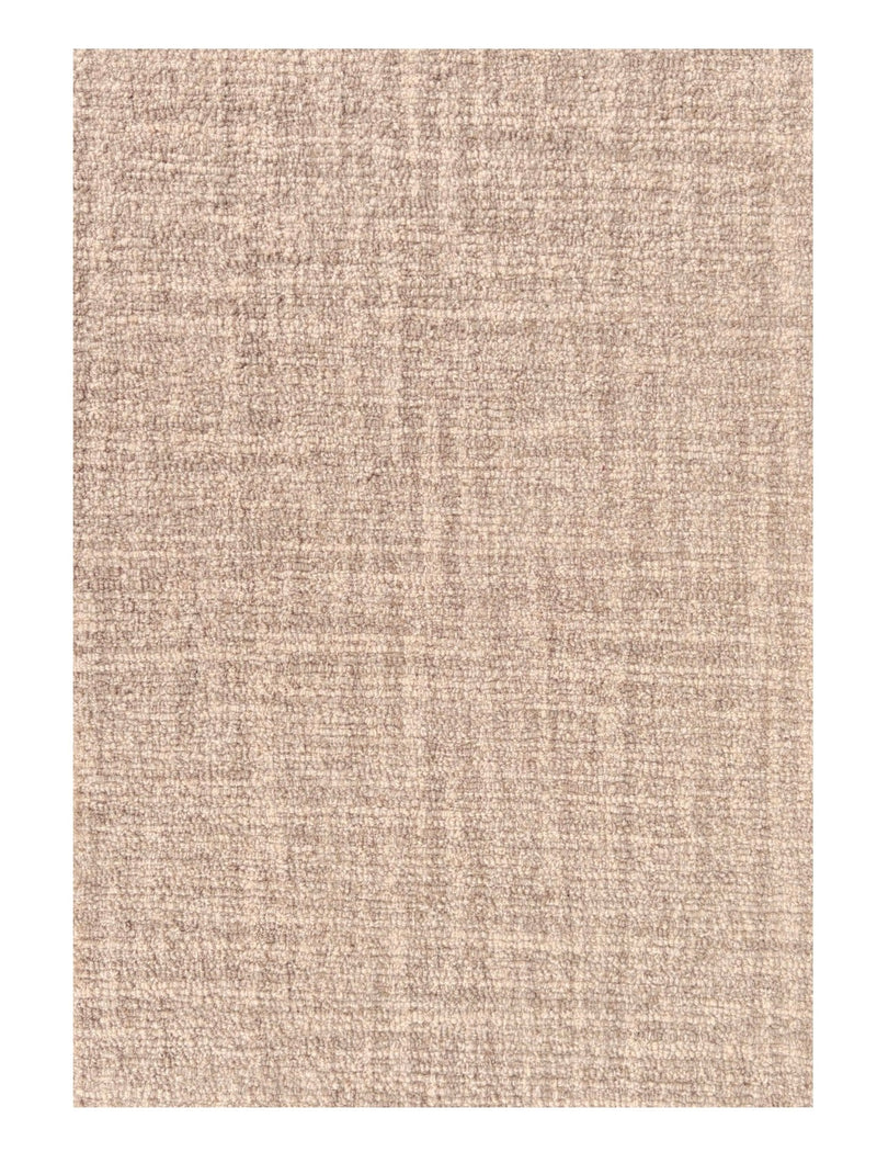 Arden Taupe Beige Hand-Tufted Wool Rug | Textured Solid Loop Pile Modern Area Rug