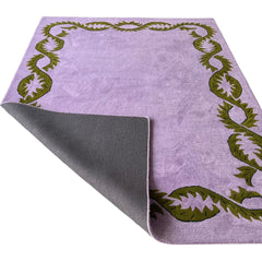 Willow Botanical Hand-Tufted Wool Rug Lavender & Olive