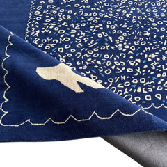 Maren Hand-Tufted Pictorial Rug – Ultramarine Blue