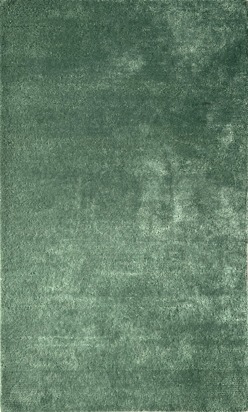 Verdant Mist Solid Hand Tufted Wool Rug Sage Green