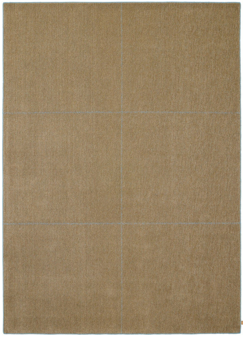 Beige Grid Rug | Hand-Tufted Geometric Area Rug