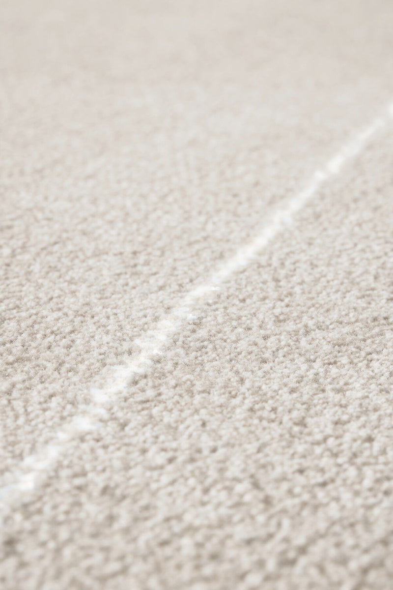 Cream Grid Rug | Hand-Tufted Geometric Area Rug