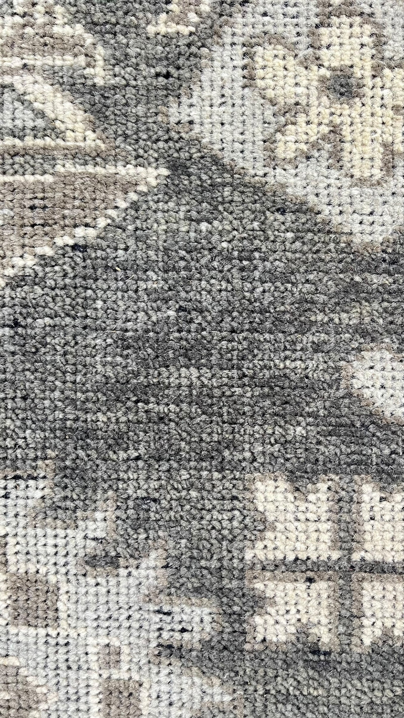 Tapis en laine tufté à la main vert sauge, tapis moderne texturé, tapis contemporain neutre (Copie)