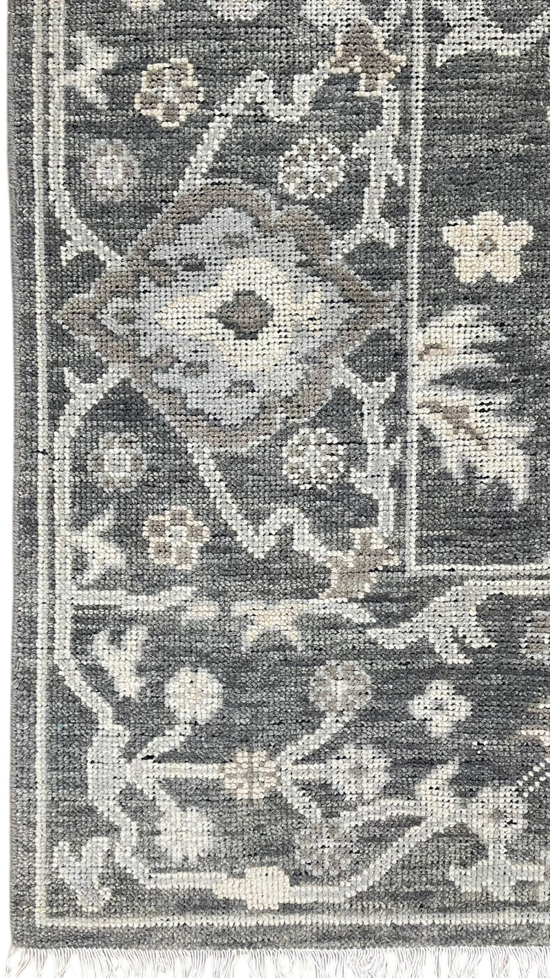 Tapis en laine tufté à la main vert sauge, tapis moderne texturé, tapis contemporain neutre (Copie)