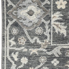 Tapis en laine tufté à la main vert sauge, tapis moderne texturé, tapis contemporain neutre (Copie)