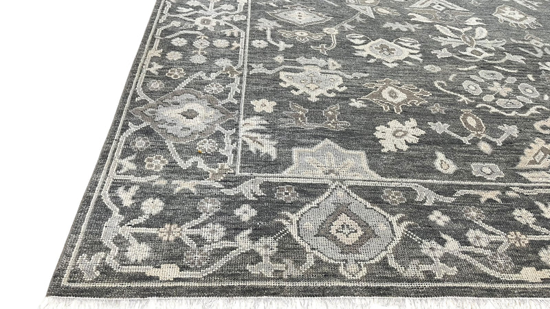 Tapis en laine tufté à la main vert sauge, tapis moderne texturé, tapis contemporain neutre (Copie)