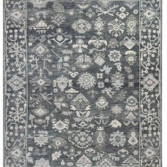 Tapis en laine tufté à la main vert sauge, tapis moderne texturé, tapis contemporain neutre (Copie)