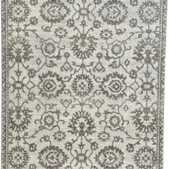Ray Hand Knotted Wool Area Rug-Ivory
