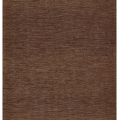 Okilo Brown Wool Rug | Solid Hand-Tufted Modern Area Rug