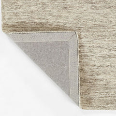 Okilo Solid Neutral Wool Rug | Solid Hand-Tufted Modern Area Rug