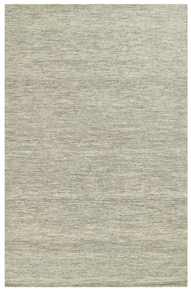 Okilo Solid Neutral Wool Rug | Solid Hand-Tufted Modern Area Rug