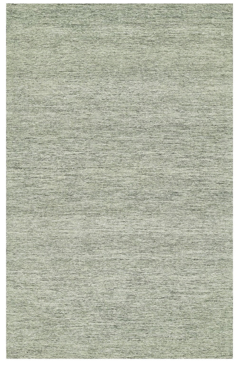 Okilo Sage Loop Wool Area Rug | Handmade Solid Modern Minimalist Carpet