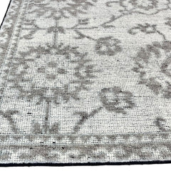 Ray Hand Knotted Wool Area Rug-Ivory
