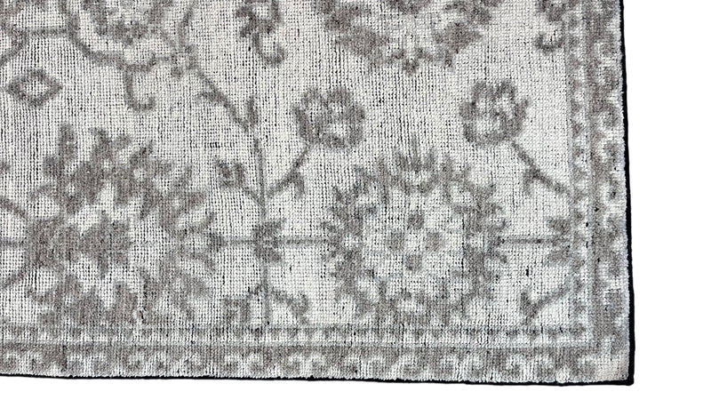 Ray Hand Knotted Wool Area Rug-Ivory