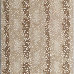 Antelope Tufted Beige | Hand Tufted Wool Area Rug | Modern Animal Print Carpet