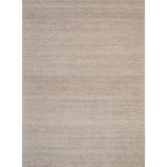 Subtle Abrash Linear Plain Area Rug – Natural Warm Taupe Carpet