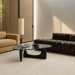 Cream Grid Rug | Hand-Tufted Geometric Area Rug
