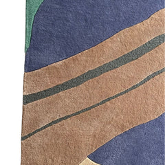 Abstract Hues - Modern | Hand Tufted Wool Abstract Area Rug | Contemporary Designer Carpet
